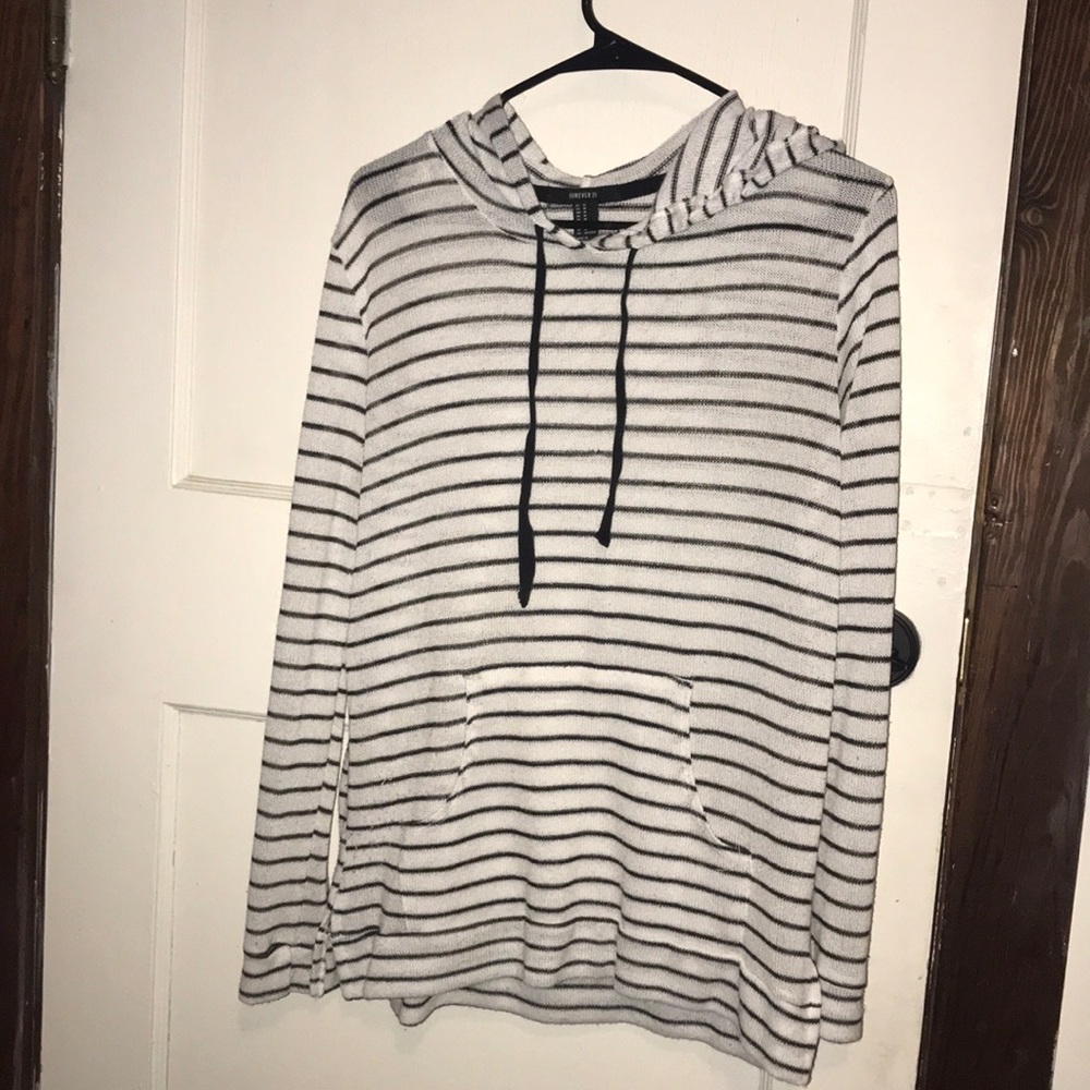 Cozy striped sweater